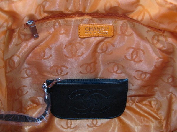 7A Discount Chanel Cambon Snake CC A25169 Black Shoulder Bags